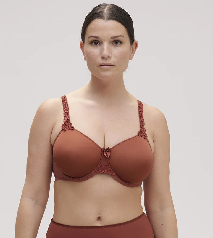 Simone Perele - Andora Minimizer Rigid Moulded Bra Canyon Brown