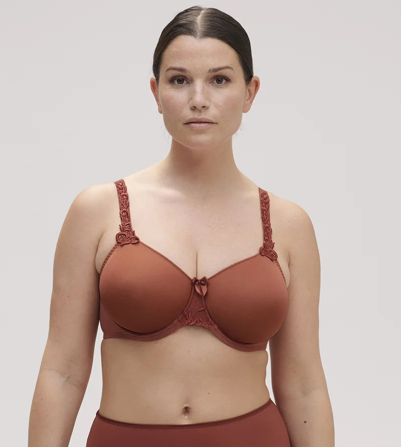 Simone Perele - Andora Minimizer Rigid Moulded Bra Canyon Brown