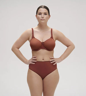 Simone Perele - Andora Minimizer Rigid Moulded Bra Canyon Brown