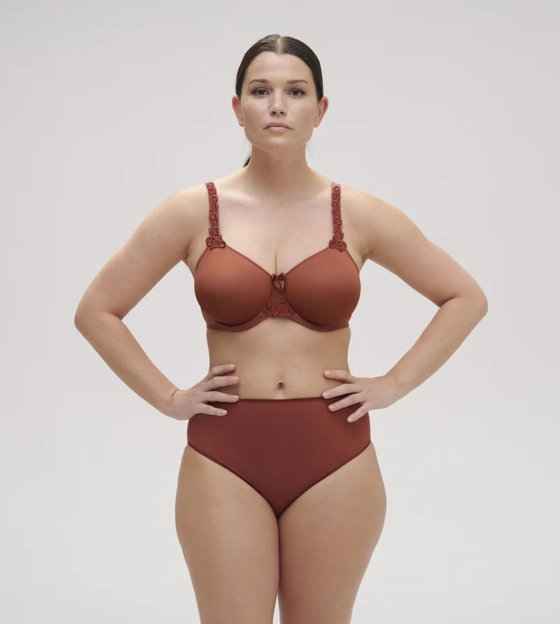 Simone Perele - Andora Minimizer Rigid Moulded Bra Canyon Brown