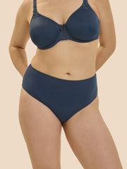 Simone Perele - Andora High Waist Brief Panty Petrol Blue