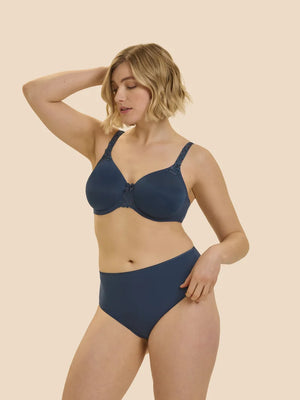 Simone Perele - Andora High Waist Brief Panty Petrol Blue