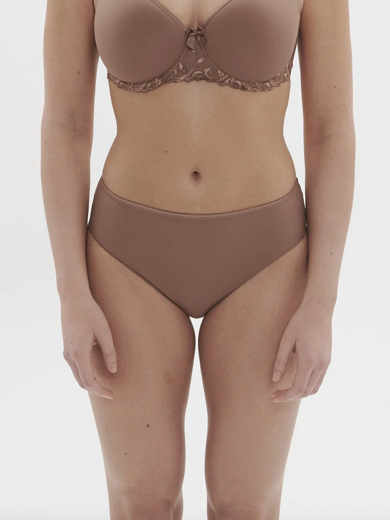 Simone Perele - Andora High Waist Brief Panty Amaretto