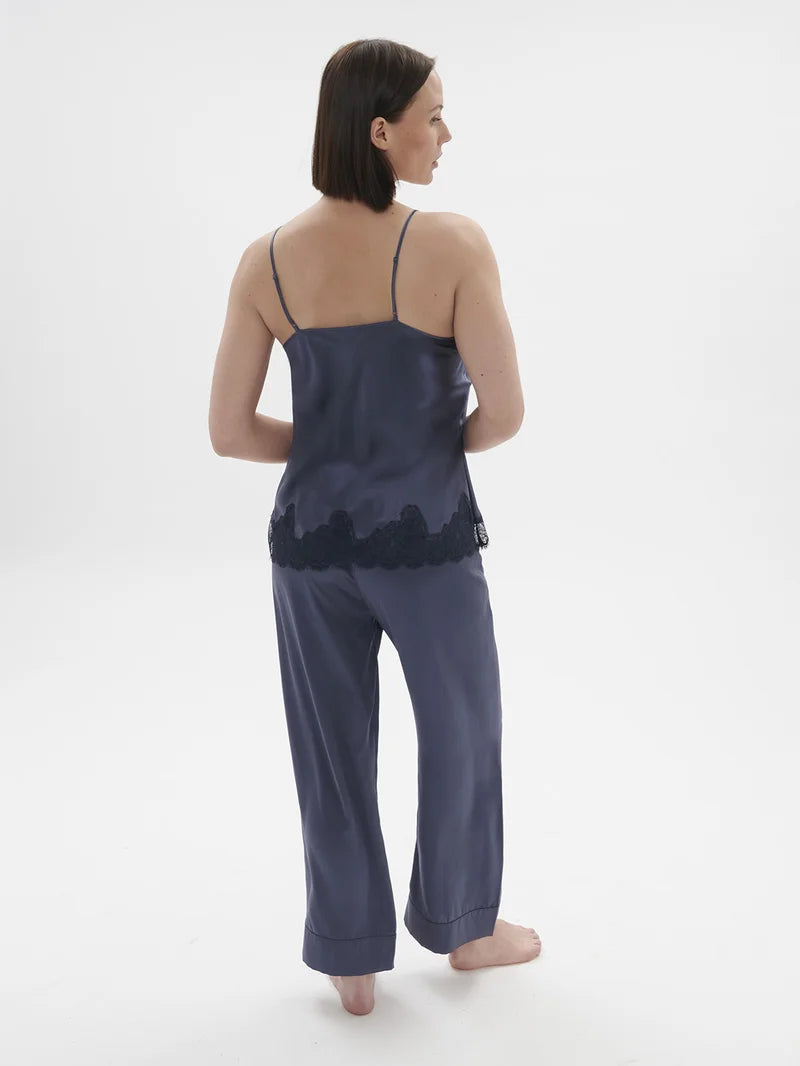 Simone Perele - Dream Silk Trouser Pant Cinder Blue
