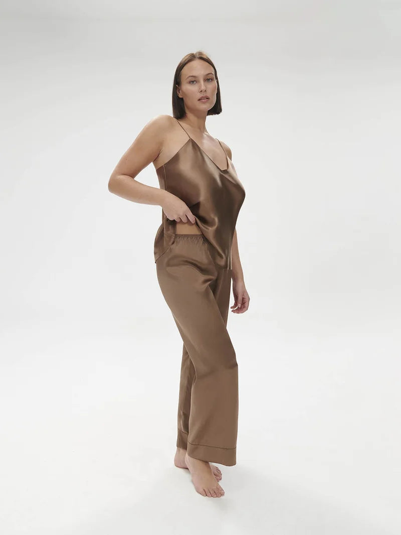 Simone Perele - Dream Silk Trouser Pant Macchiato