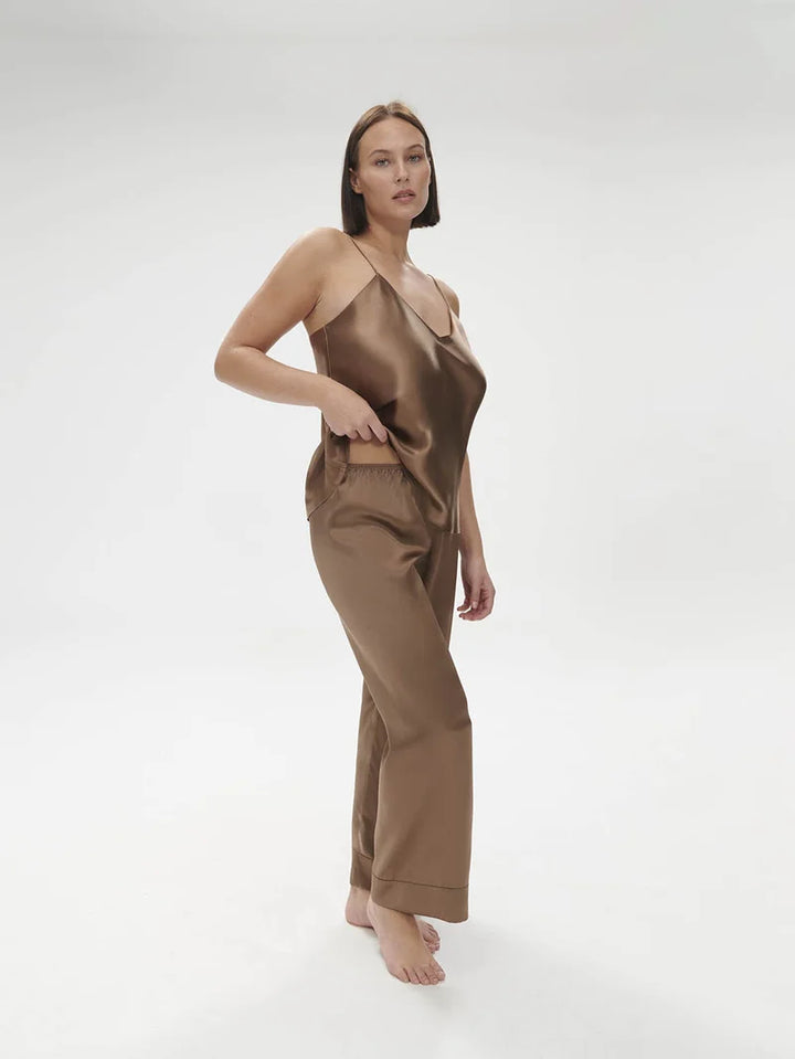 Simone Perele - Dream Silk Trouser Pant Macchiato