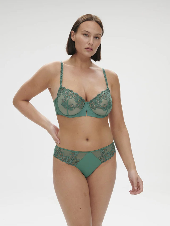 Simone Perele - Saga Demi Cup Bra Garden Green