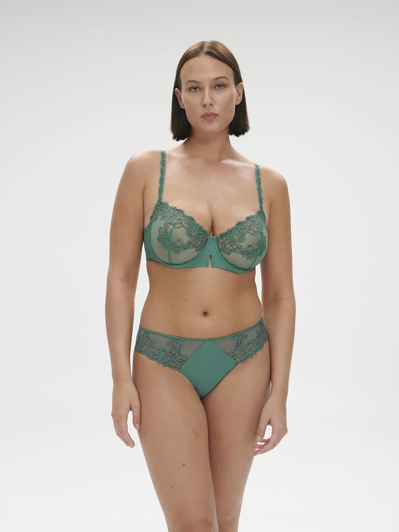 Simone Perele - Saga Demi Cup Bra Garden Green
