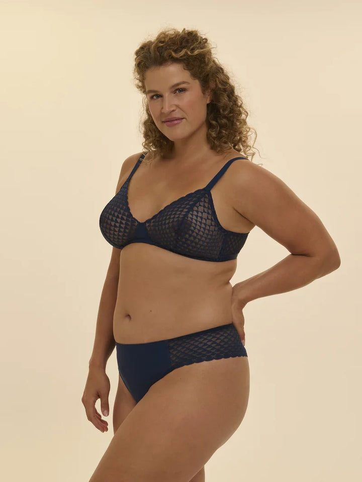 Simone Perele - Subtile Triangle Non-Underwire Bra Midnight