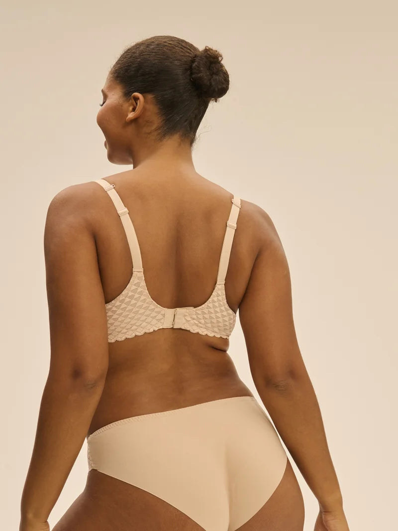 Simone Perele - Subtile 3D Plunge Bra Peau Rosée