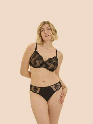 Simone Perele - Intrigue Full Cup Bra Black