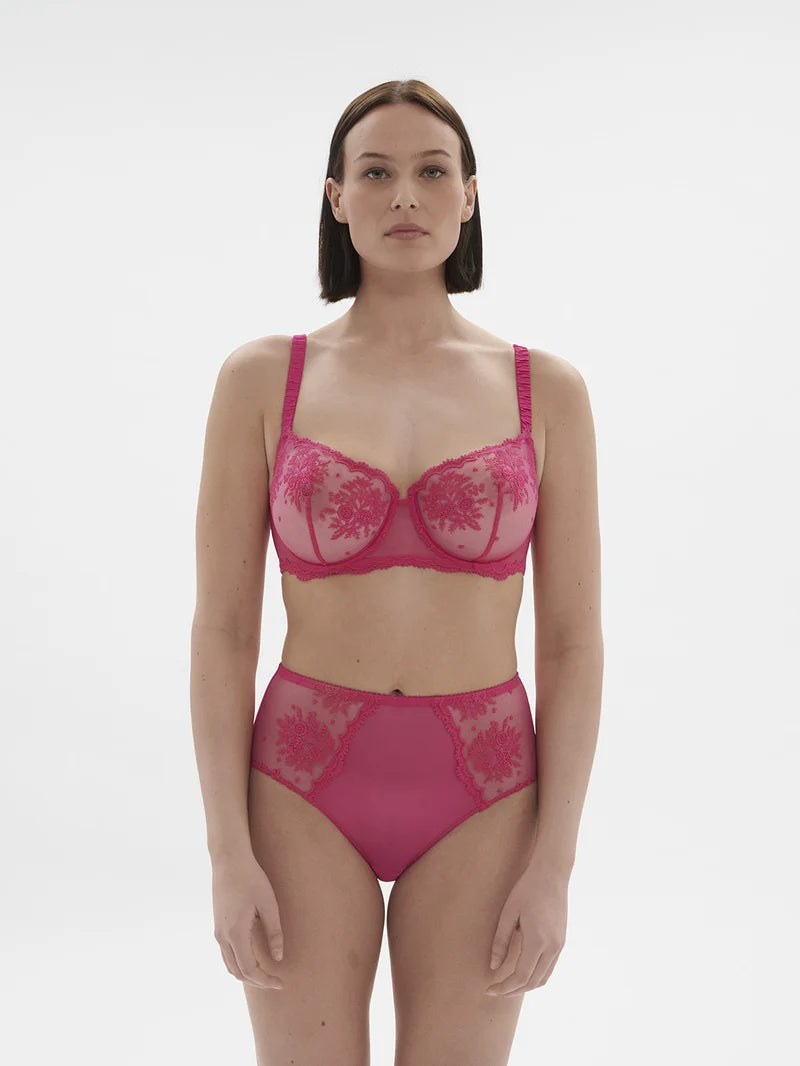 Simone Perele - Intrigue Demi Cup Bra Disco Pink