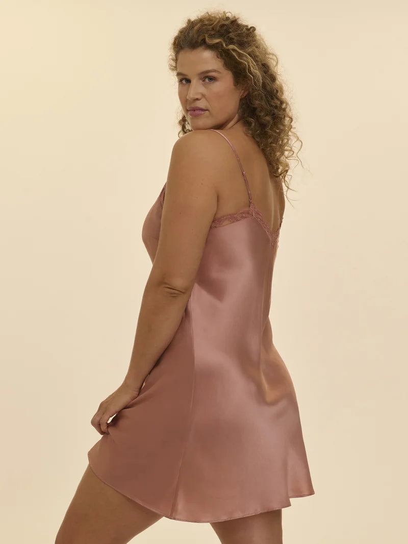 Simone Perele - Love Me Short Nightdress Smokey Pink