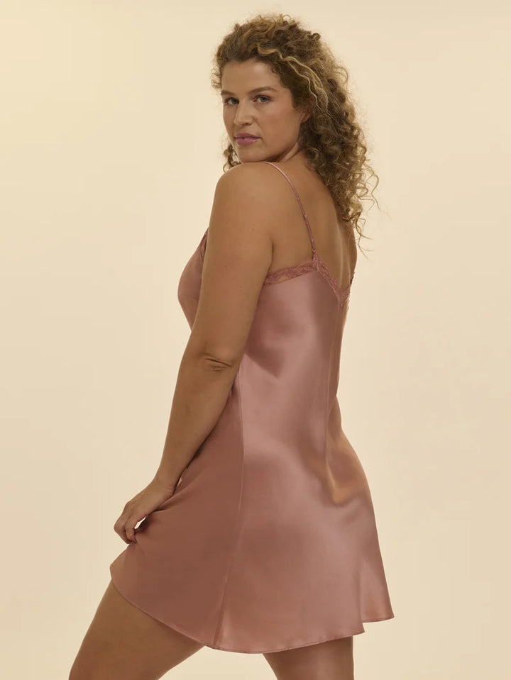 Simone Perele - Love Me Short Nightdress Smokey Pink