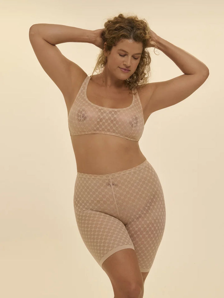 Simone Perele - Plume Triangle Non-Underwire Bra Peau Rosée