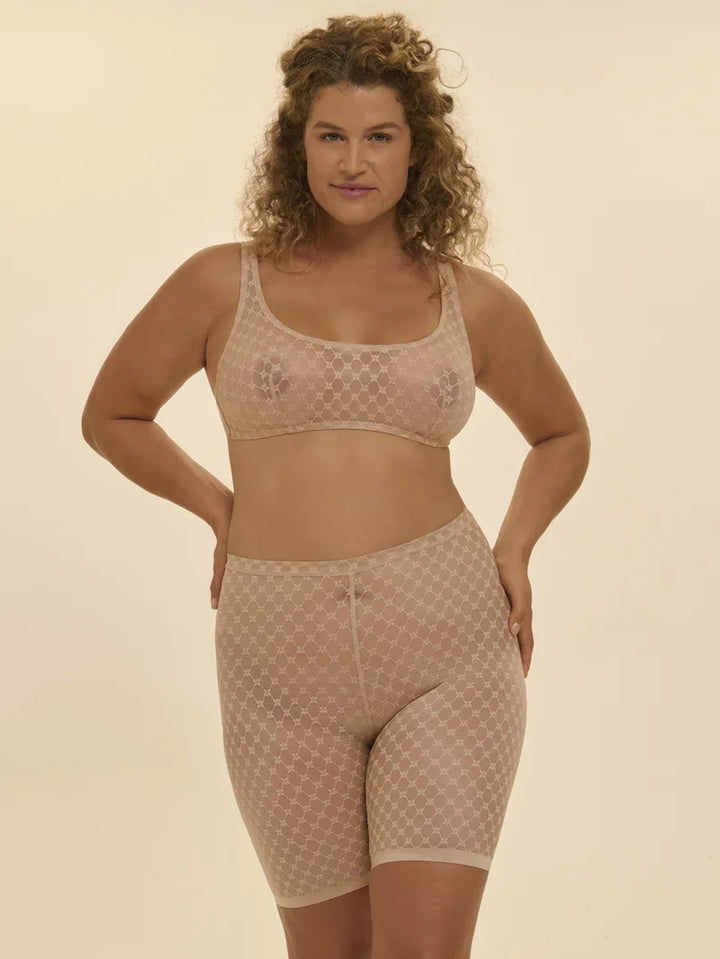 Simone Perele - Plume Triangle Non-Underwire Bra Peau Rosée