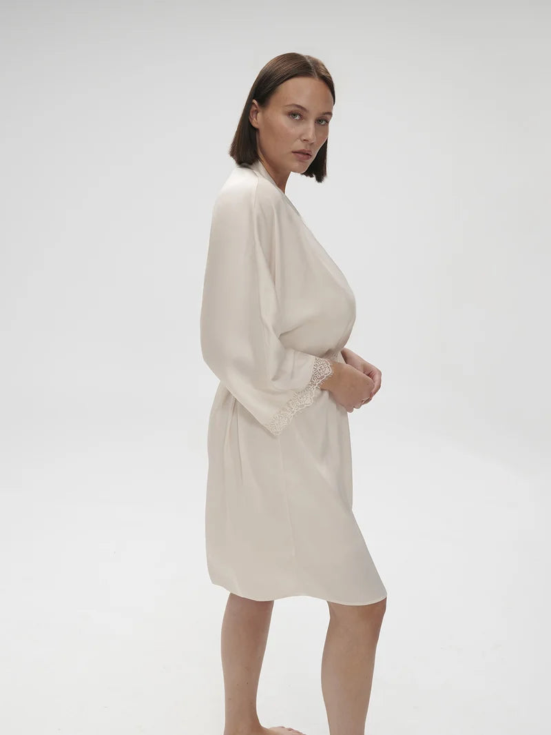 Simone Perele - Satin Secrets Kimono Sakura Pink