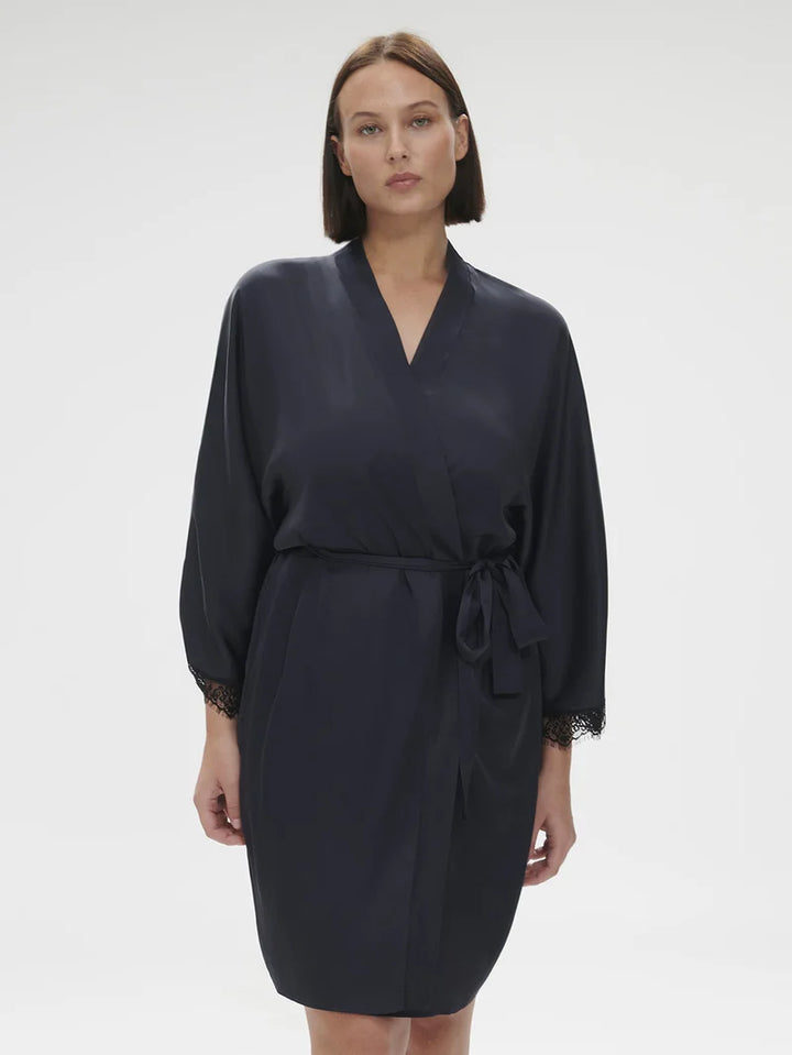 Simone Perele - Satin Secrets Kimono Full Moon