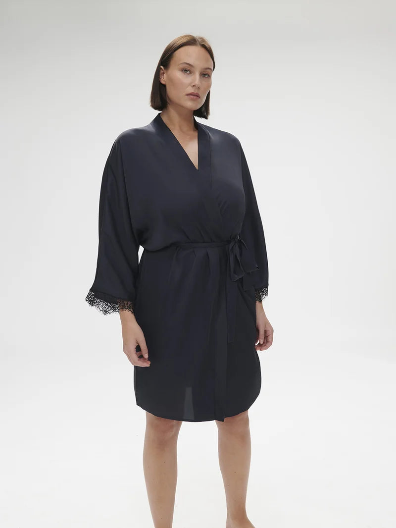 Simone Perele - Satin Secrets Kimono Full Moon