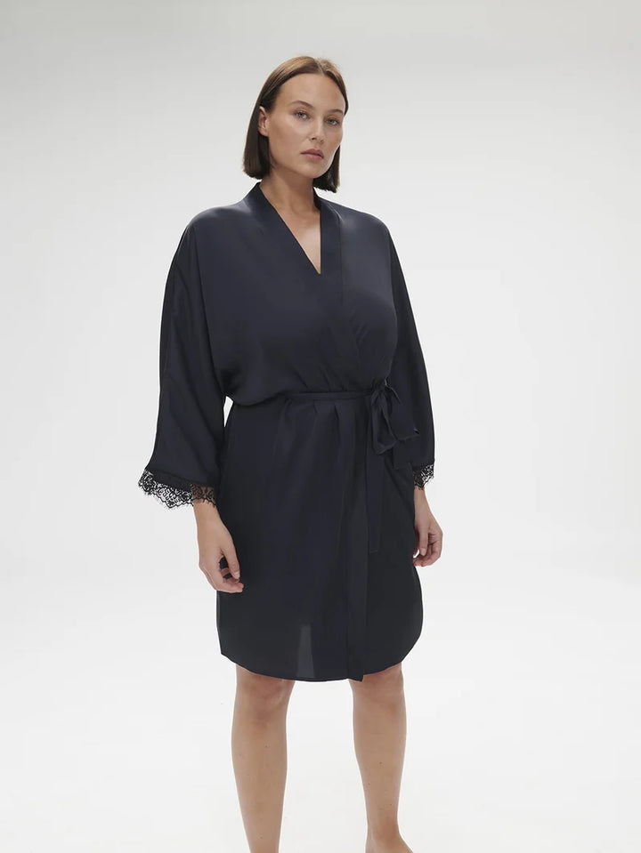 Simone Perele - Satin Secrets Kimono Full Moon