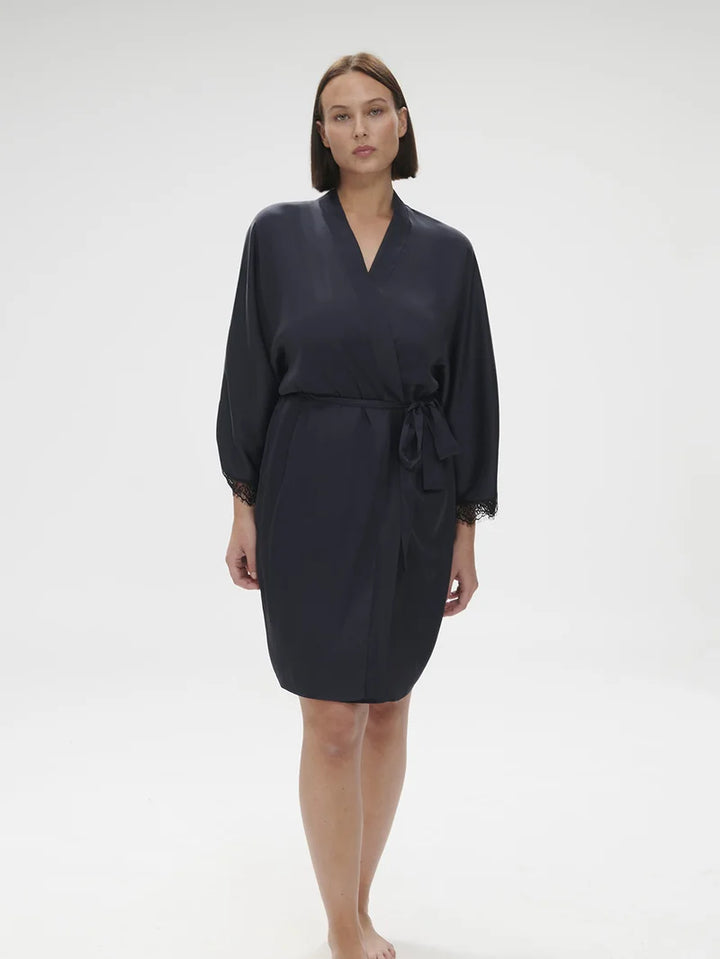 Simone Perele - Satin Secrets Kimono Full Moon
