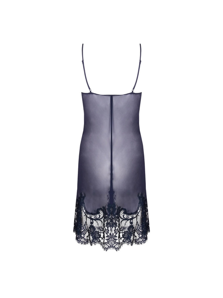 Lise Charmel - Soir De Venise Wrap Nightie Bleu Venise