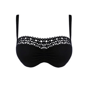 Lise Charmel Swimwear - Ajourage Couture Underwire Strapless Bikini Black