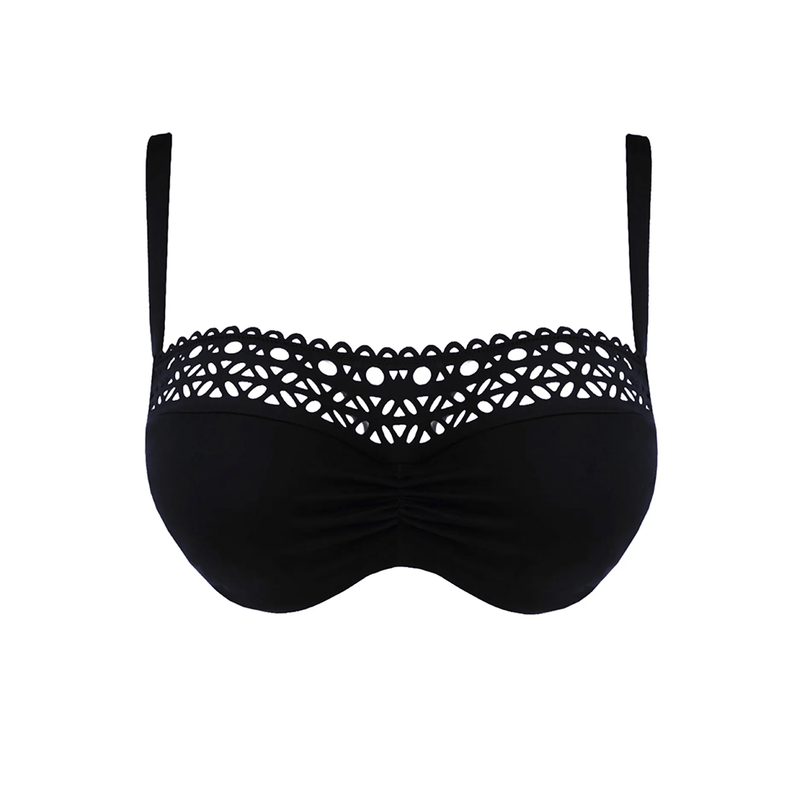 Lise Charmel Swimwear - Ajourage Couture Underwire Strapless Bikini Black