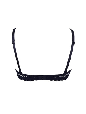Antigel By Lise Charmel - Tressage Graphic Strapless Bandeau Bra Tressage Marine