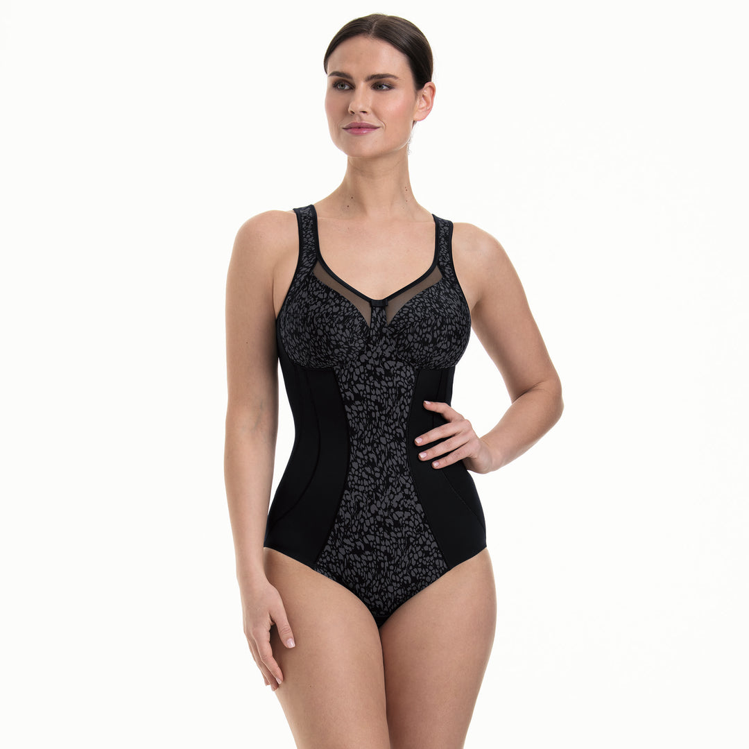 Anita - Corselet Clara Art Comfort Negro