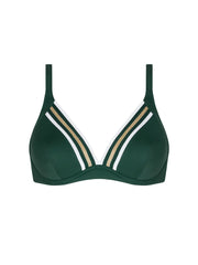 Lise Charmel Swimwear - Energie Nautique Underwired Triangle Bikini Cypres Nautique