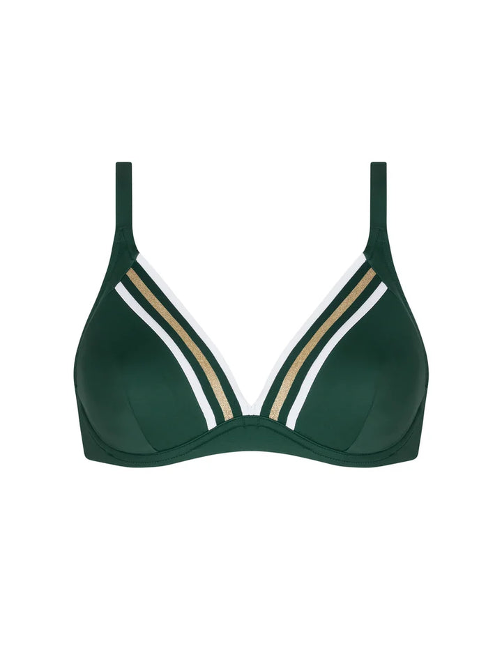 Lise Charmel Swimwear - Energie Nautique Underwired Triangle Bikini Cypres Nautique