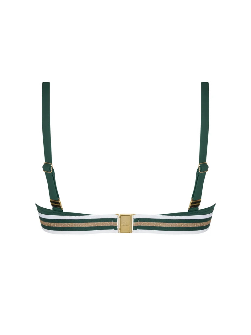 Lise Charmel Swimwear - Energie Nautique Underwired Triangle Bikini Cypres Nautique