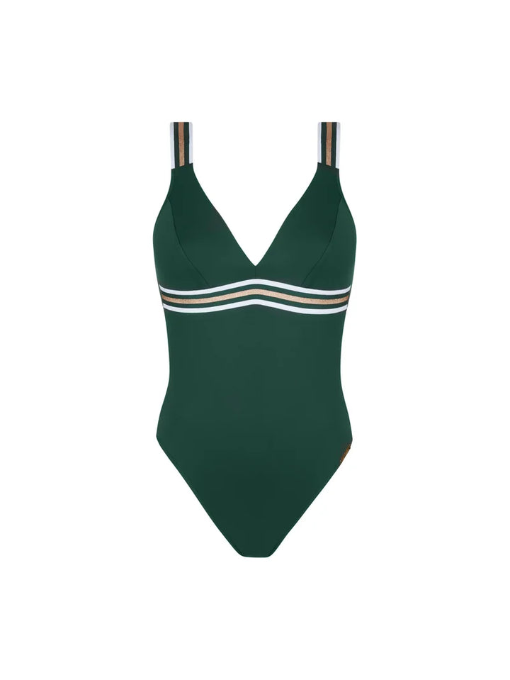 Lise Charmel Swimwear - Energie Nautique Wireless Swimsuit Cypres Nautique
