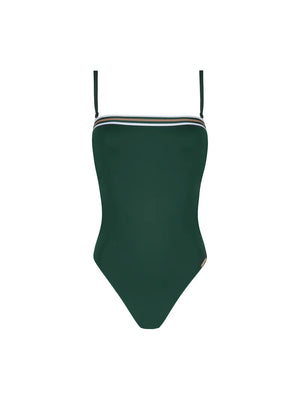 Lise Charmel Swimwear - Energie Nautique Soft Cup Strapless Swimsuit Cypres Nautique