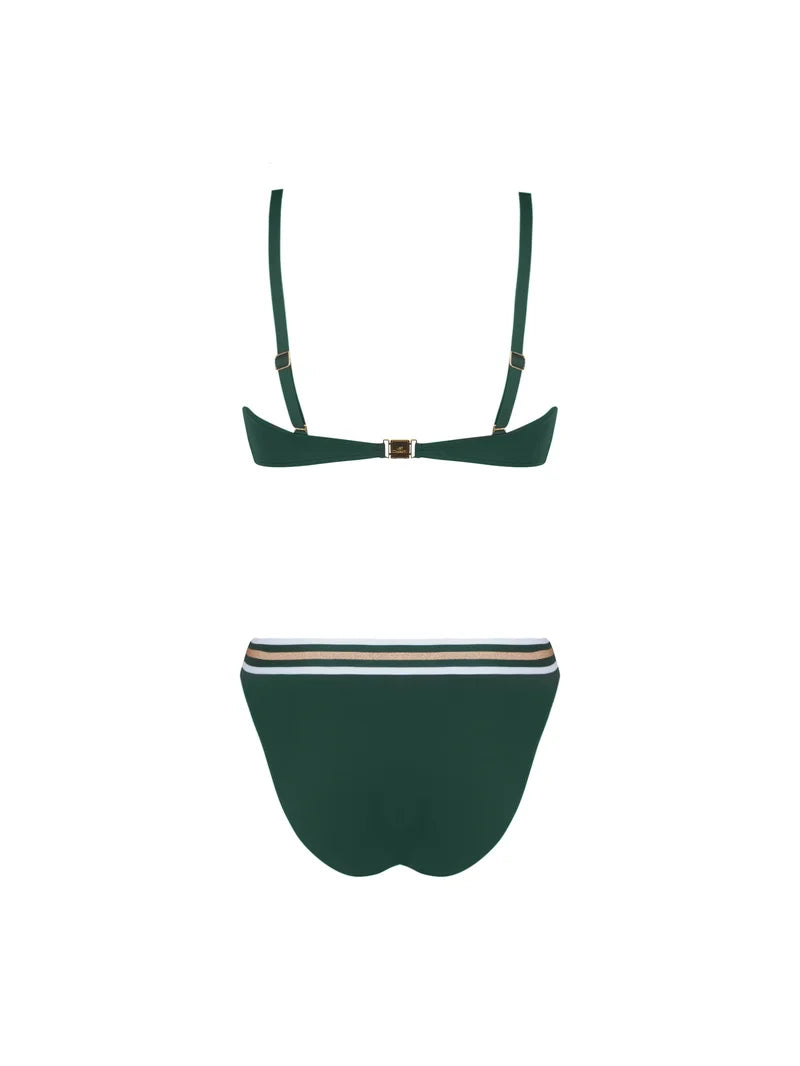 Lise Charmel Swimwear - Energie Nautique Soft Cup Strapless Swimsuit Cypres Nautique