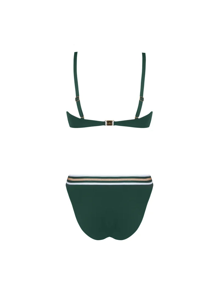 Lise Charmel Swimwear - Energie Nautique Soft Cup Strapless Swimsuit Cypres Nautique