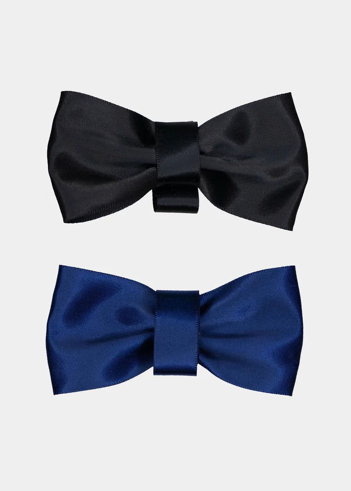 Magic - Pretty Back Bow (2-Pack) Black & Navy