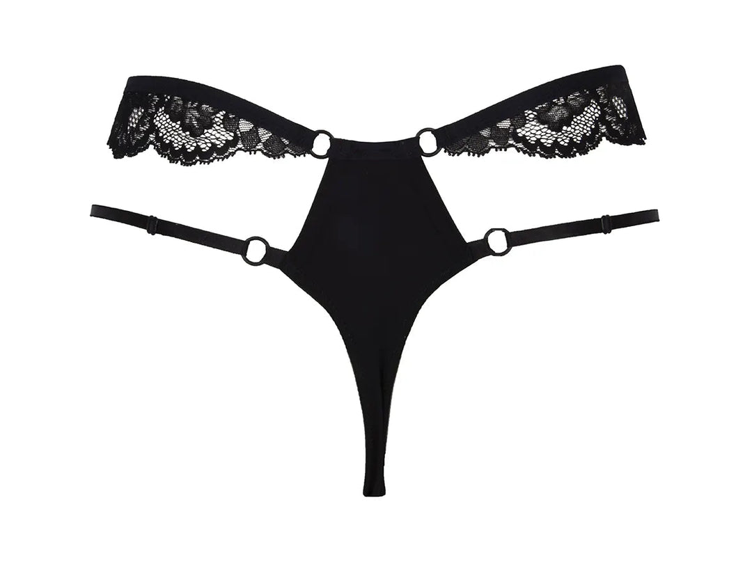 Lise Charmel - Glamour Couture Sexy Thong+ Noir Thong Lise Charmel 
