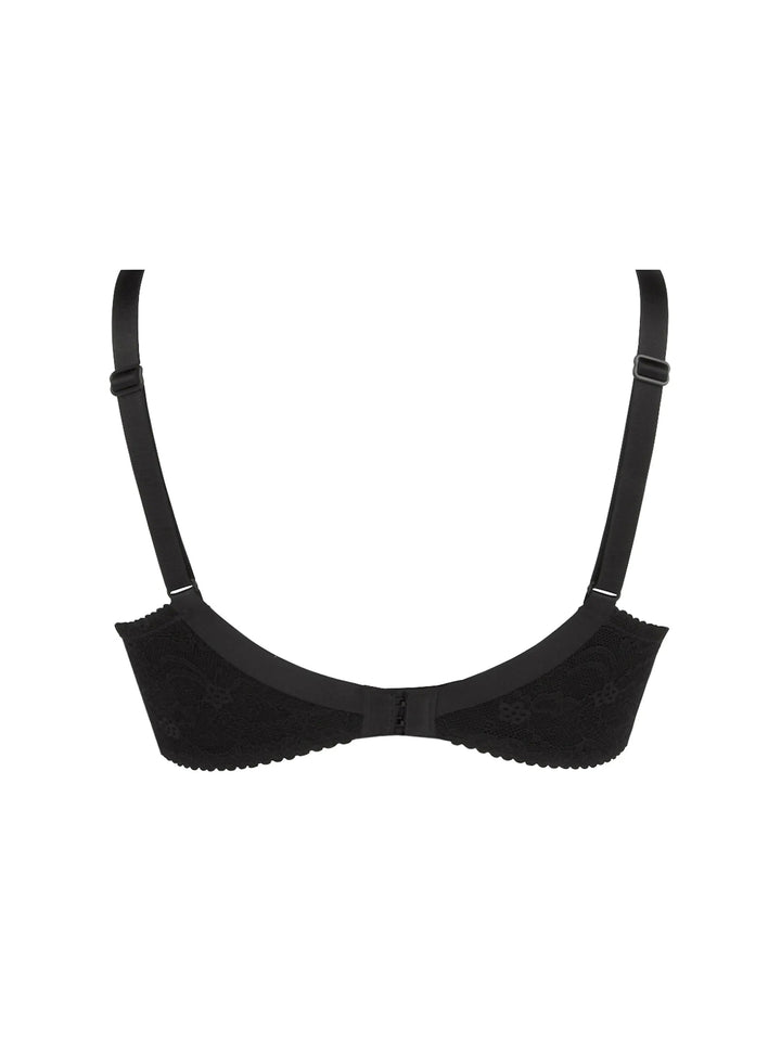 Lise Charmel - Soir De Venise 3 Parts Full Cup Bra Noir Diamant