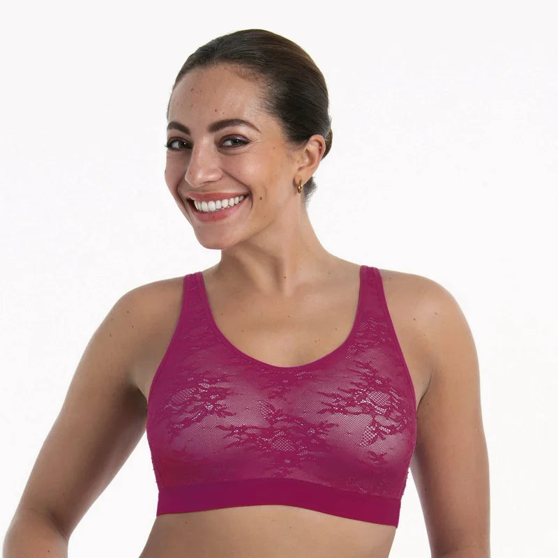 Anita Care - Essential Lace Post Mastectomy Bralette Candy Pink