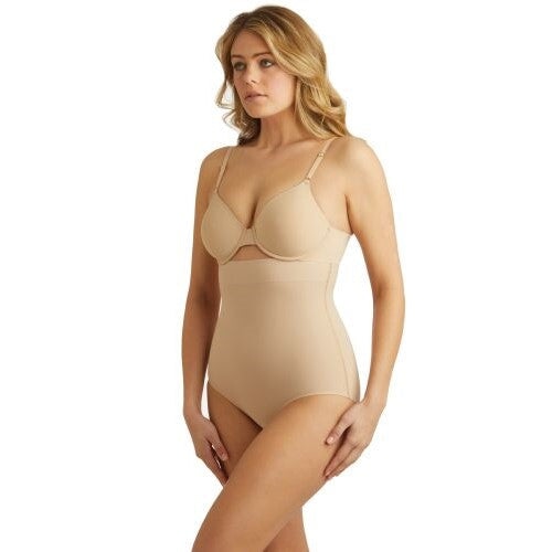 Cupid Shapewear - Sleek Essentials Hi Waist Brief Warm Beige Shapewear High Brief Cupid Shapewear 