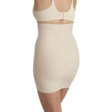 Cupid Shapewear - Sleek Essentials Hi Waist Slip Warm Beige Shapewear Slip Cupid Shapewear 