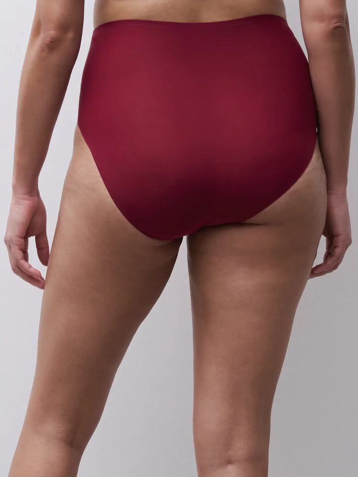 Chantelle - Softstretch High Cut Brief Red Raspberry/Sedona