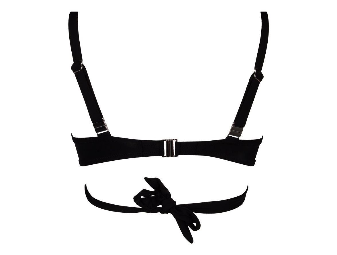 Antigel by Lise Charmel - La Chiquissima Underwired Bikini Top Noir Full Cup Bikini Antigel by Lise Charmel Swimwear 