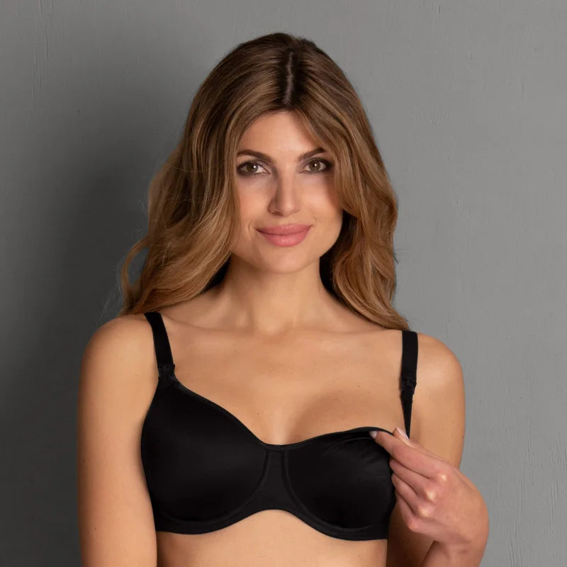 Anita - Basic Nursing Wired Moulded Bra Black