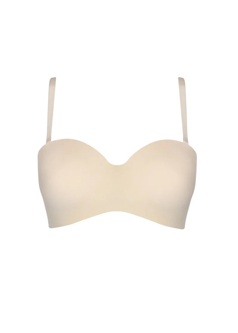 Magic - Luxury Strapless Bra Latte