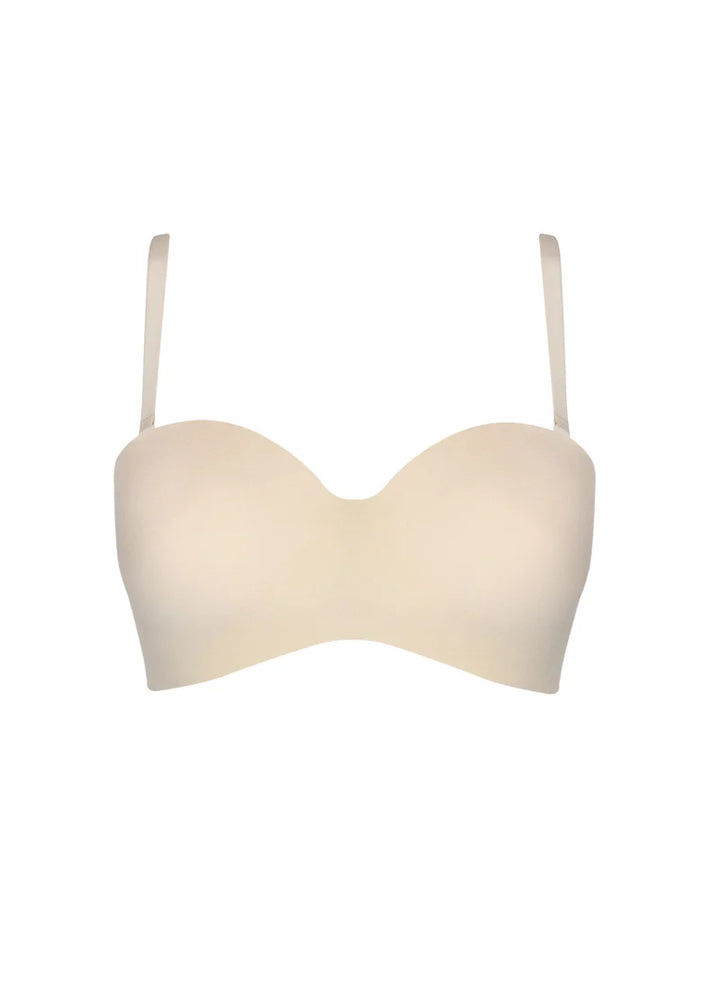Magic - Luxury Strapless Bra Latte
