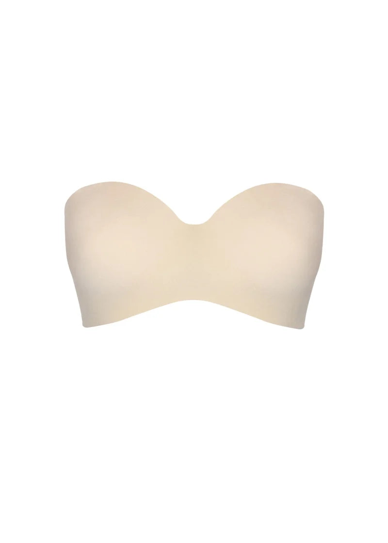 Magic - Luxury Strapless Bra Latte