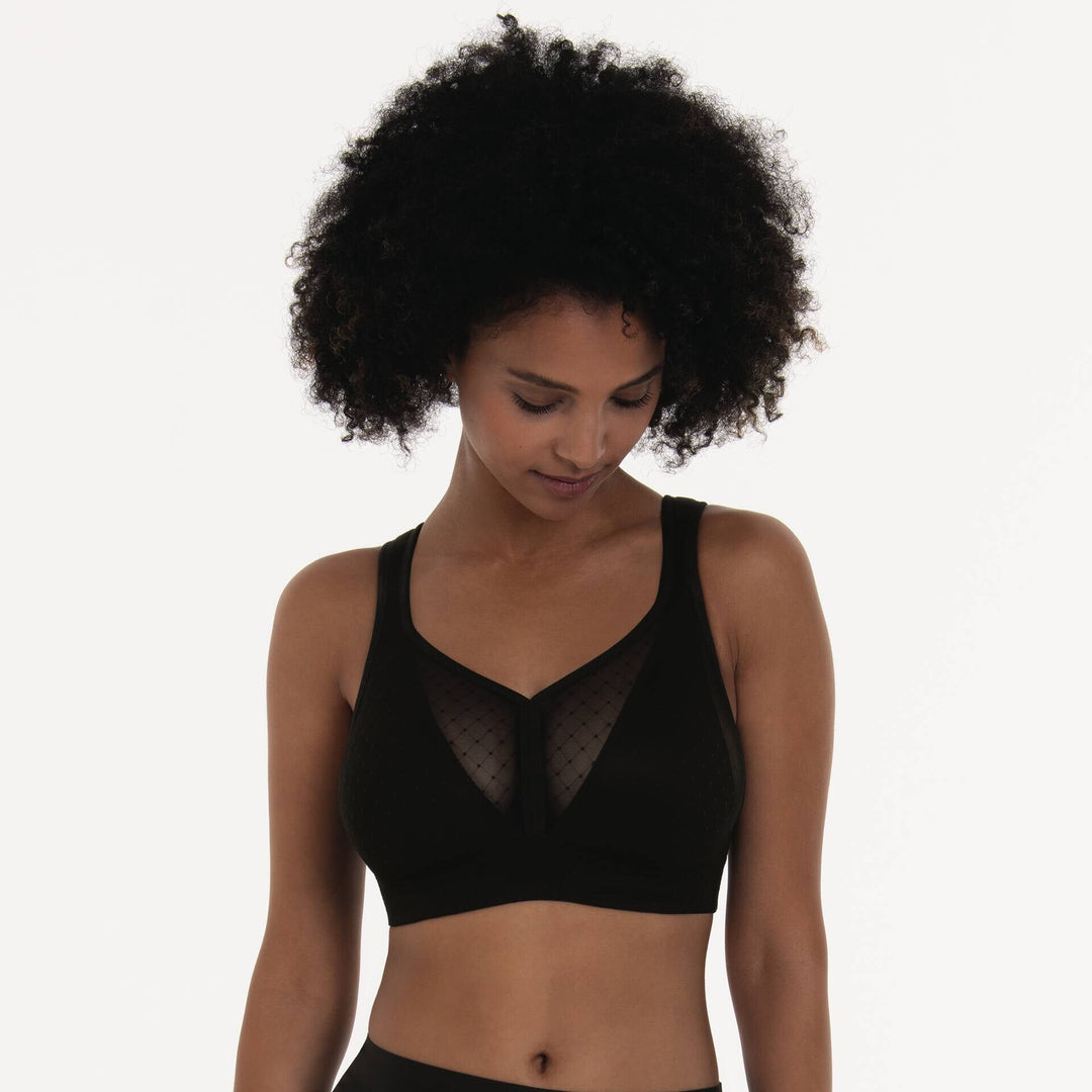 Rosa Faia - Eve Soft Bra Deltapad Black Soft Bra Rosa Faia 